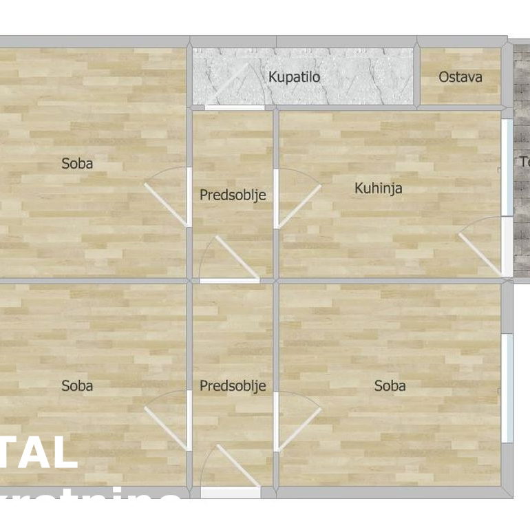 Stan Prodaja Novi Sad  82 m2