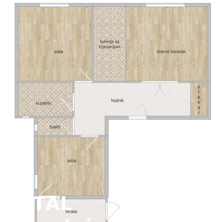 Stan Prodaja Novi Sad  78 m2