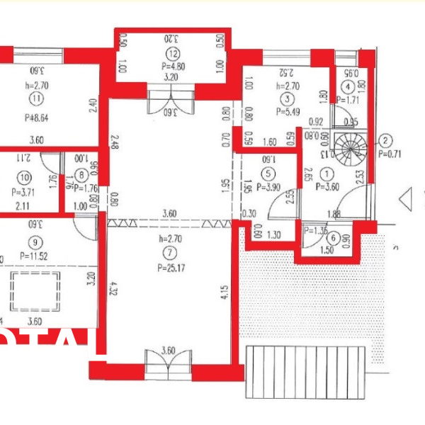 Četvorosoban stan na prodaju, Centar, Novi Sad, 99m², 198.000 €