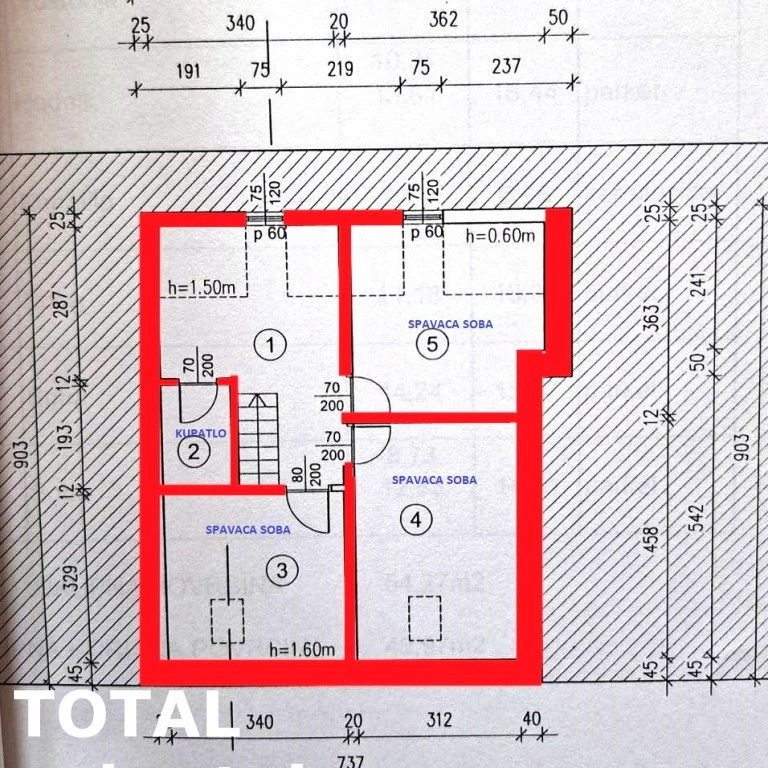 Četvorosoban stan na prodaju, Centar, Novi Sad, 88m², 200.000 €