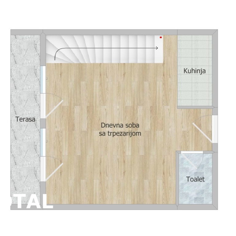 Četvorosoban stan na prodaju, Podbara, Novi Sad, 105m², 273.000 €