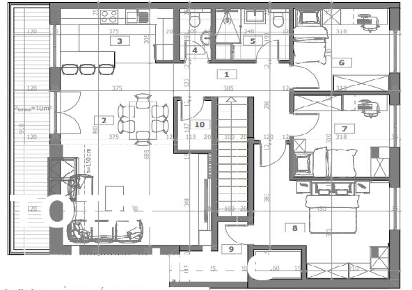 Četvorosoban stan na prodaju, Bulevar, Novi Sad, 104m², 320.320 €