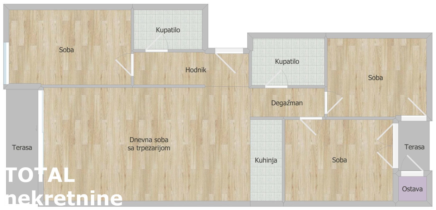 Stan Prodaja Novi Sad Stan Prodaja Novi Sad Nova Detelinara 97 m2