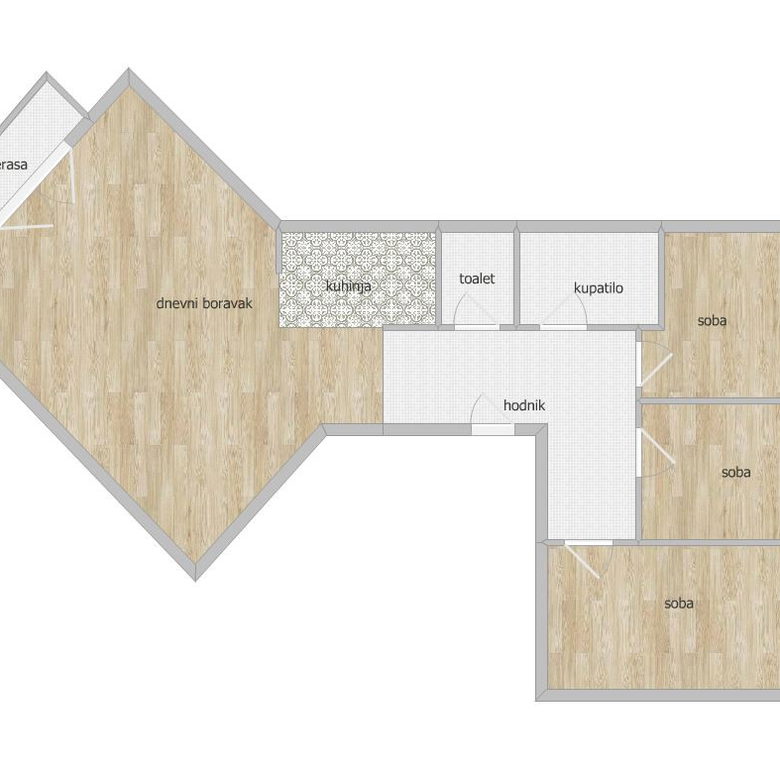 Stan Prodaja Novi Sad  82 m2