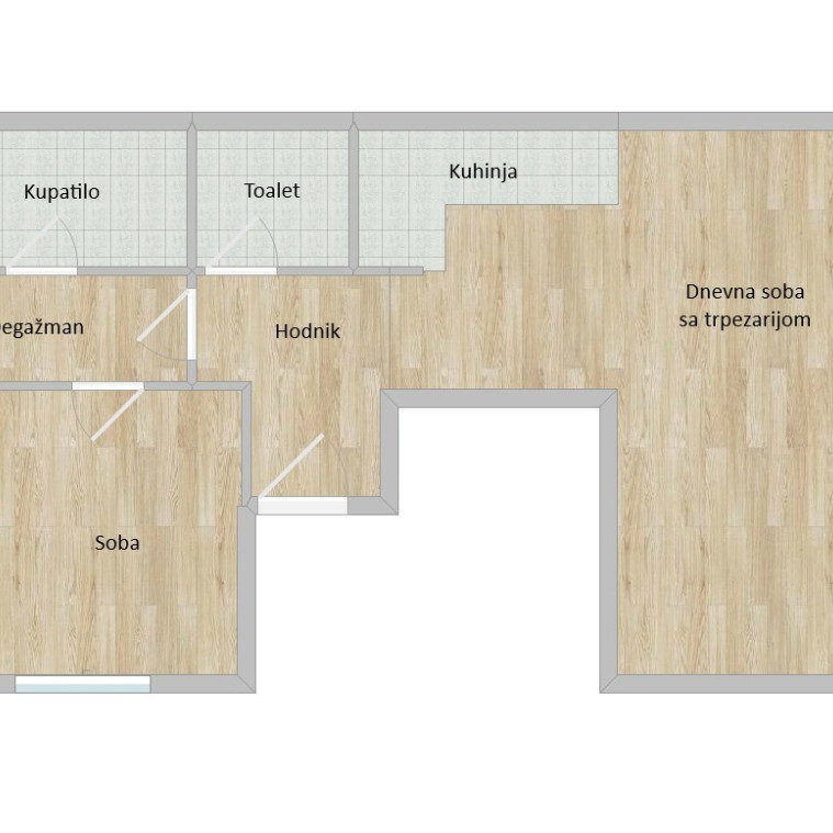 Stan Prodaja Novi Sad  79 m2
