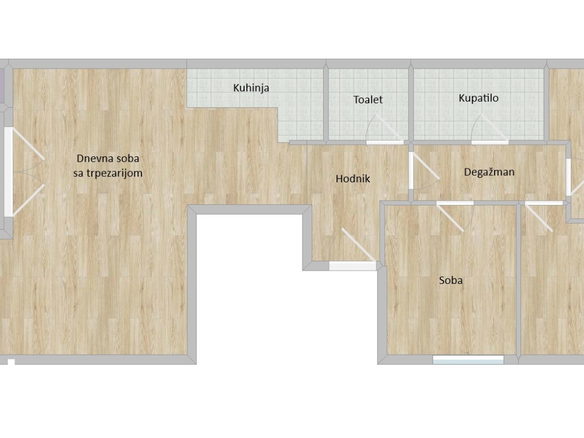 Stan Prodaja Novi Sad  80 m2