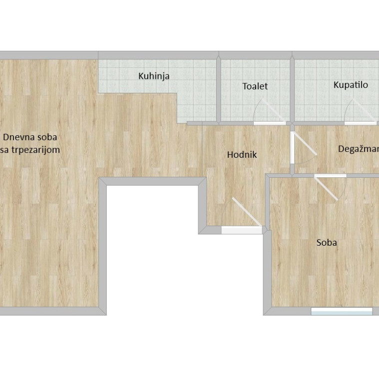 Stan Prodaja Novi Sad  80 m2