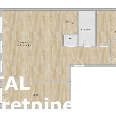Četvorosoban stan na prodaju, Tatarsko Brdo, Novi Sad, 130m², 190.000 €
