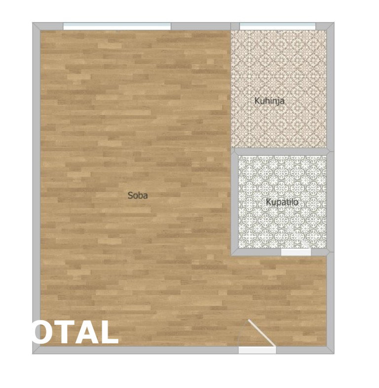 Stan Prodaja Novi Sad  25 m2
