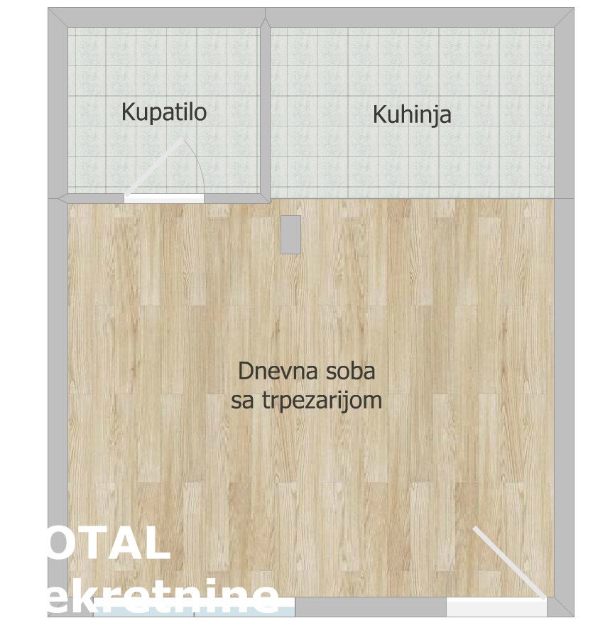 Stan Prodaja Novi Sad  27 m2