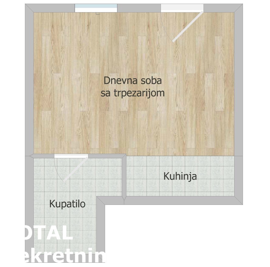 Stan Prodaja Novi Sad  22 m2