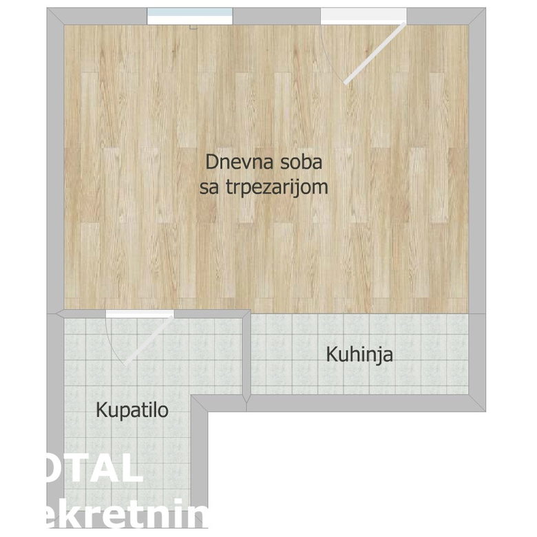 Stan Prodaja Novi Sad  22 m2