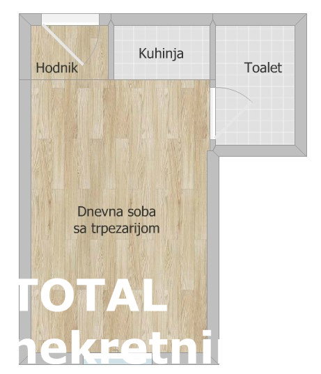 Stan Prodaja Novi Sad  23 m2