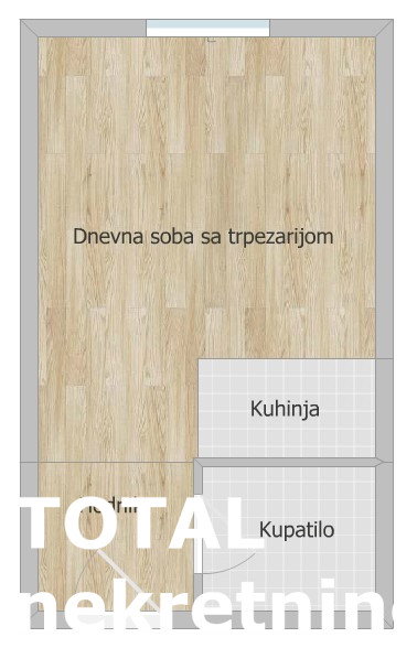 Stan Prodaja Novi Sad  24 m2