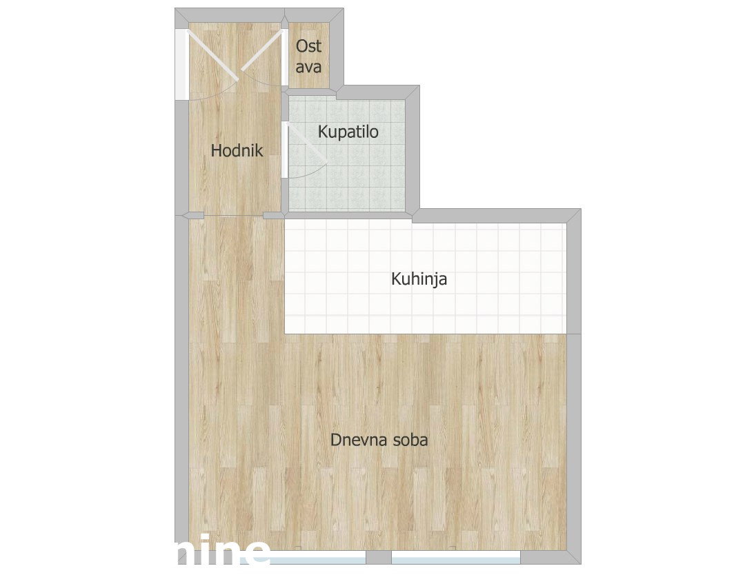 Garsonjera na prodaju, Centar, Novi Sad, 32m², 116.000 €