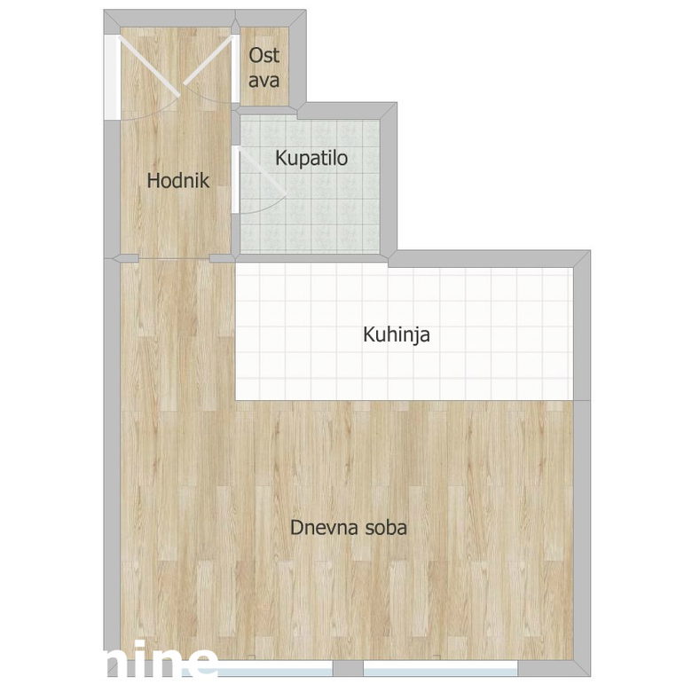 Garsonjera na prodaju, Centar, Novi Sad, 32m², 116.000 €