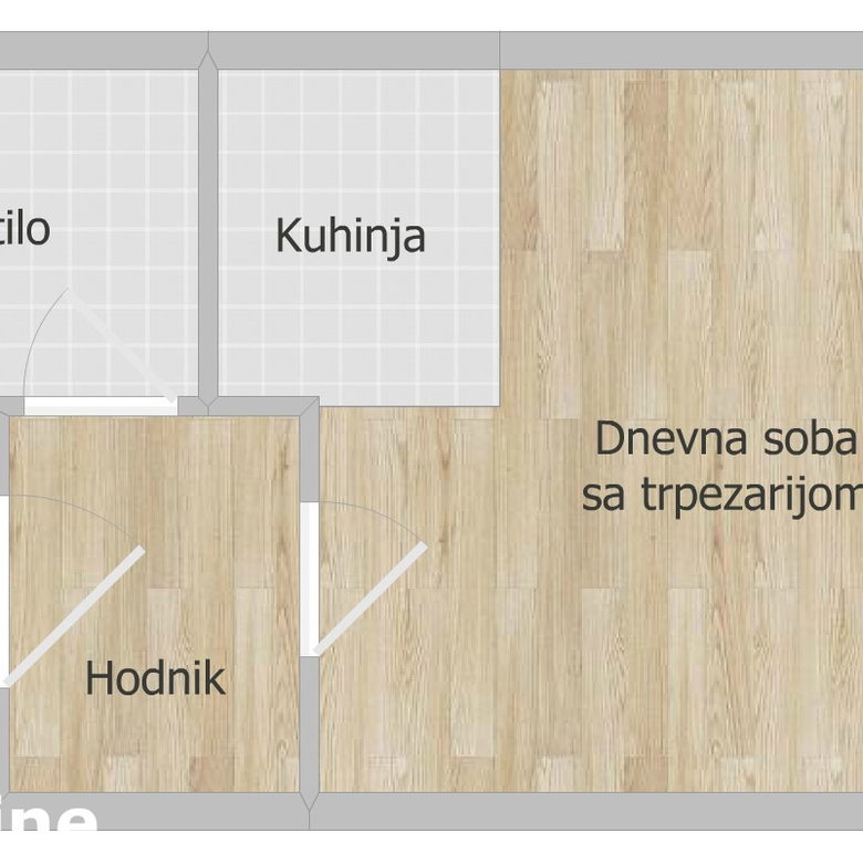 Stan Prodaja Novi Sad  25 m2