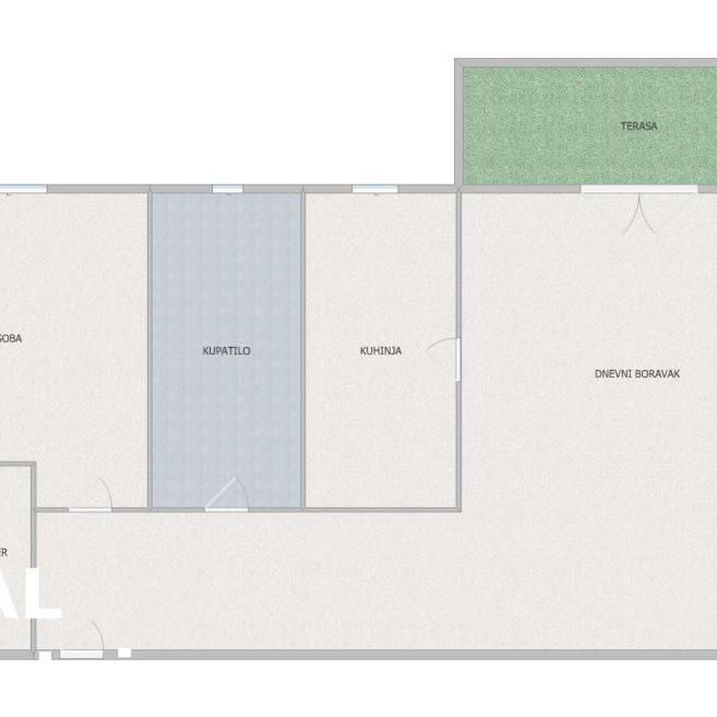 Jednoiposoban stan na prodaju, Telep, Novi Sad, 49m², 136.000 €