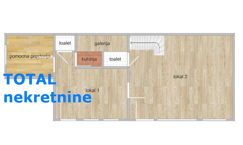 ydIYhxiWHS-skica Lokal na prodaju, Centar, Novi Sad, 52m², 160.680 €