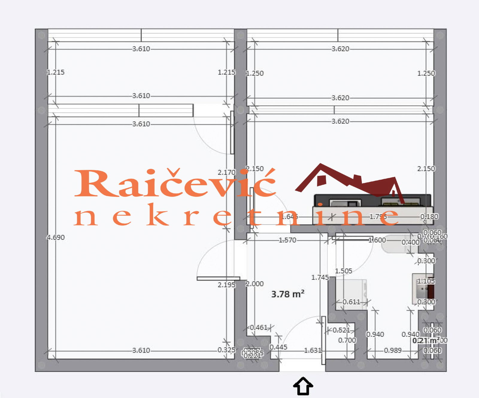 Stan Prodaja Beograd Blok 45 41 m2