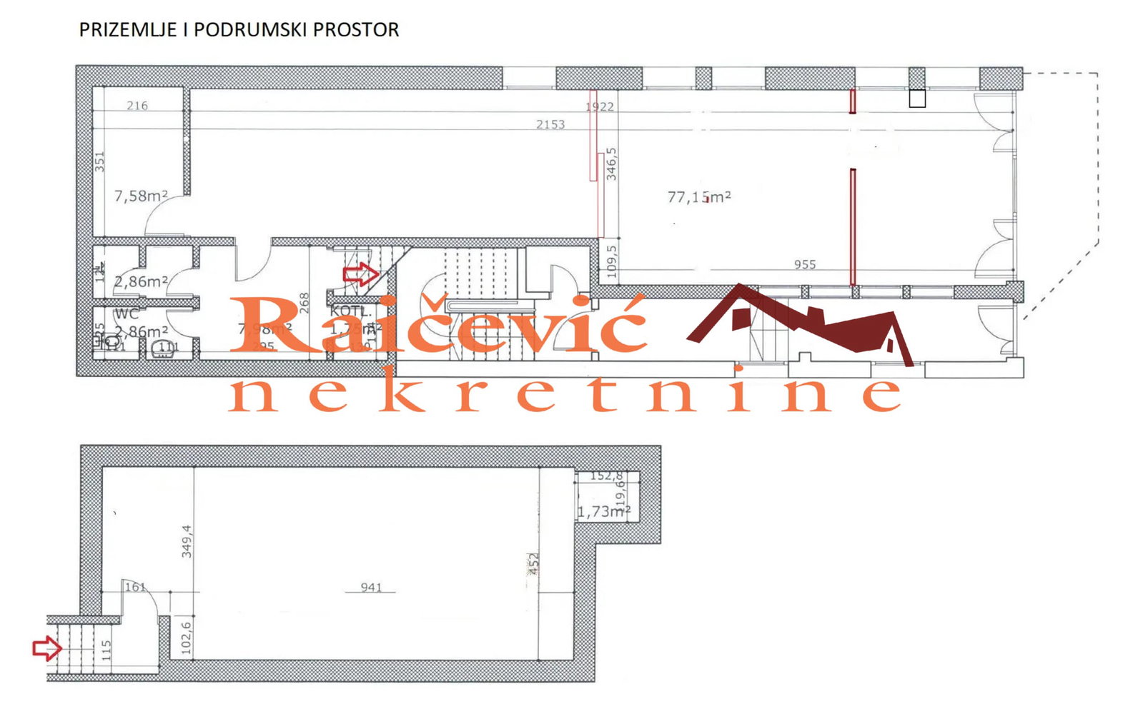 126529 Lokal na prodaju, Lekino Brdo, Beograd, 299m², 547.000 €