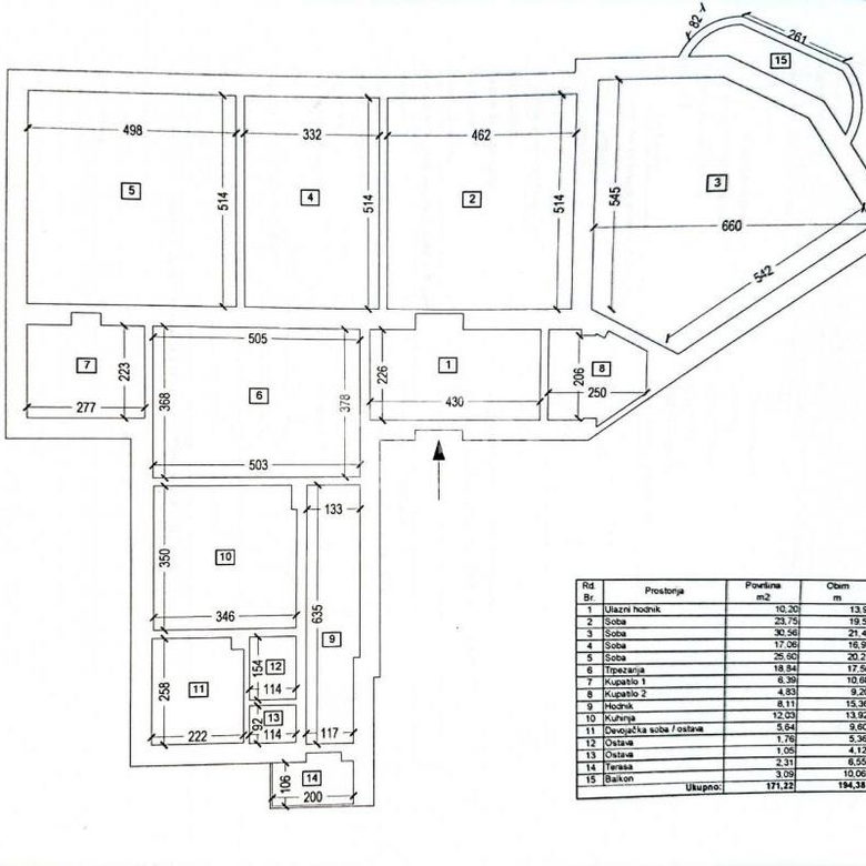 Petosoban stan na prodaju, Slavija, Beograd, 171m², 649.000 €