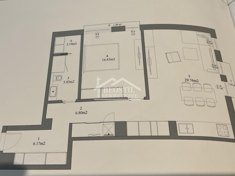 132024679_10_20251128134900 Dvosoban stan na prodaju, Dedinje, Beograd, 69m², 364.000 €