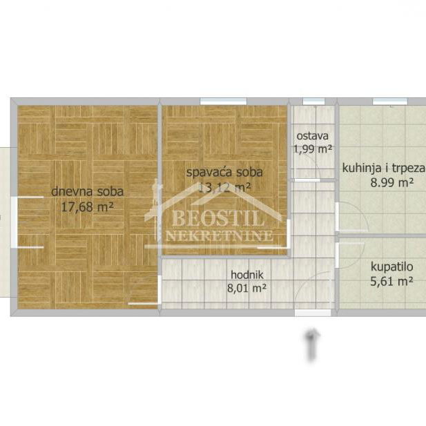 Dvosoban stan na prodaju, Višnjička Banja, Beograd, 55m², 175.000 €