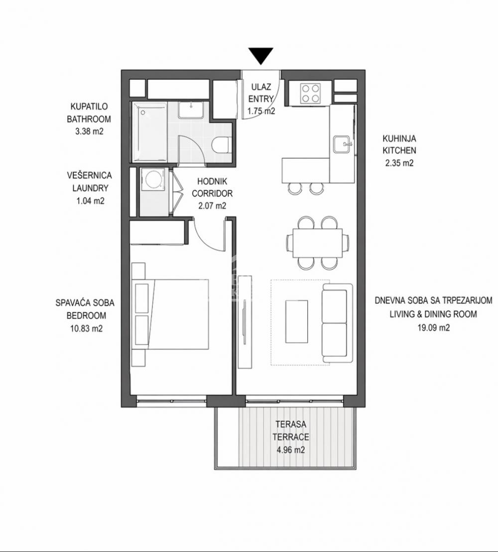 Stan Prodaja Beograd Stan Prodaja Beograd Čukarička Padina 45 m2