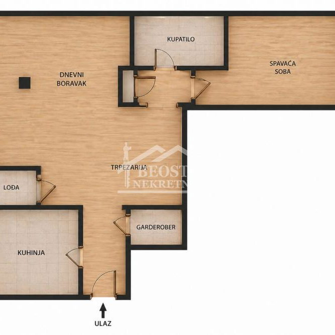 Stan Prodaja Beograd Hram Svetog Save 70 m2