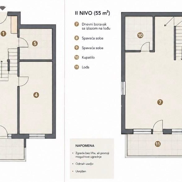 Petosoban stan na prodaju, Beograd Centar, Beograd, 96m², 465.000 €