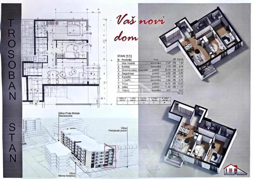 Stan Prodaja Smederevo Stan Prodaja Smederevo 79 m2