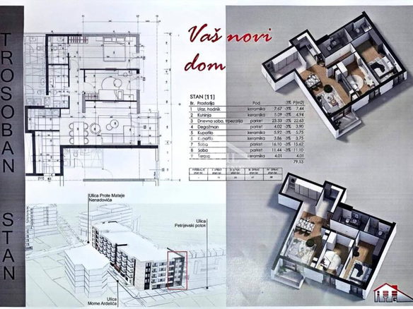 Stan Prodaja Smederevo  79 m2