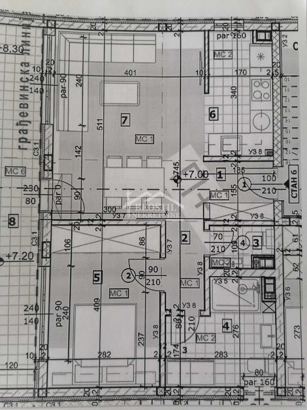 Stan Prodaja Beograd Stan Prodaja Beograd Batajnica 62 m2