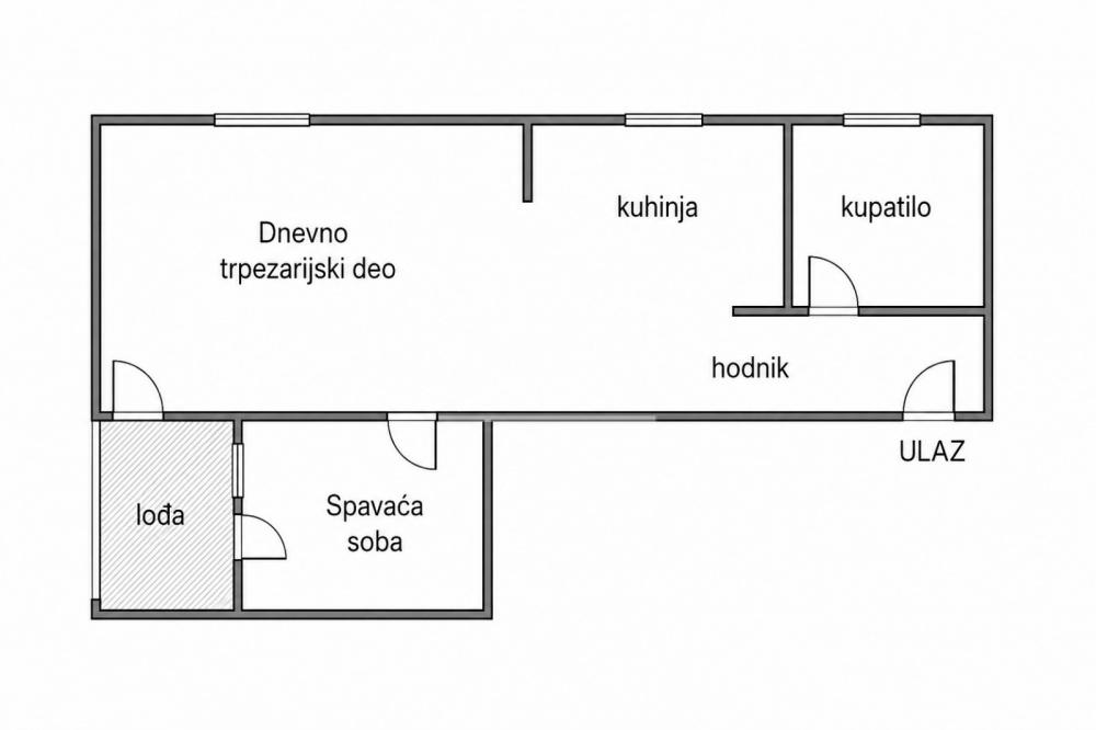 Stan Prodaja Beograd Ledine 44 m2