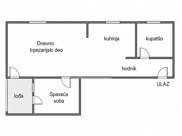 Stan Prodaja Beograd Ledine 44 m2