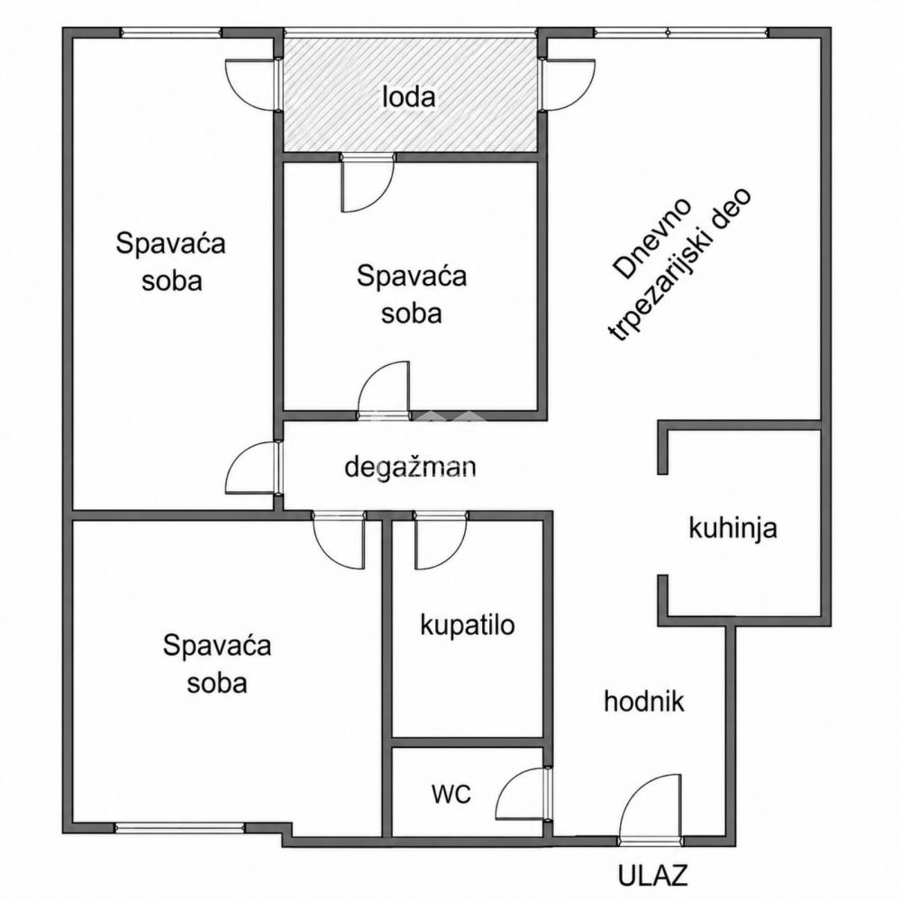 Stan Prodaja Beograd Ledine 76 m2
