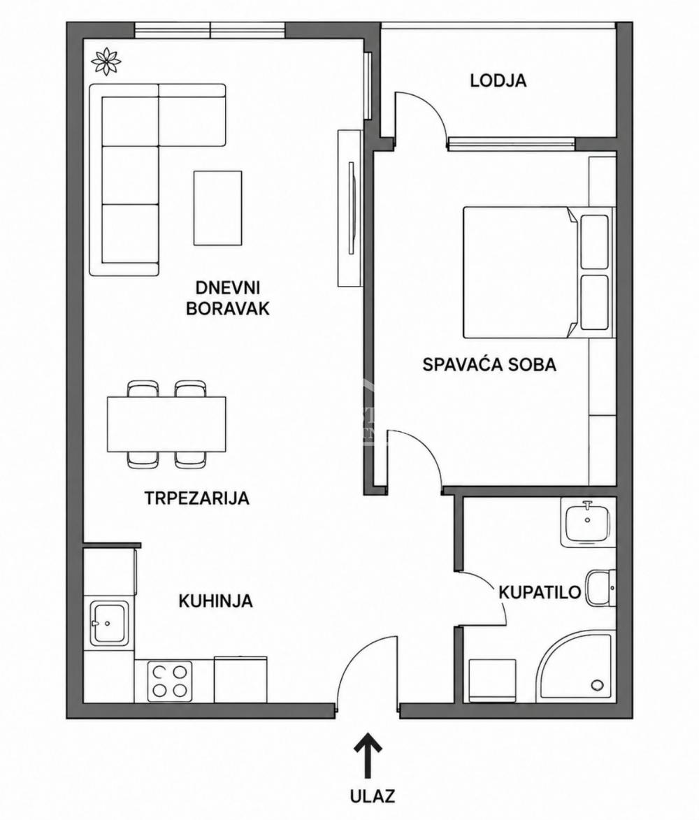 Stan Prodaja Beograd Stan Prodaja Beograd Ledine 42 m2