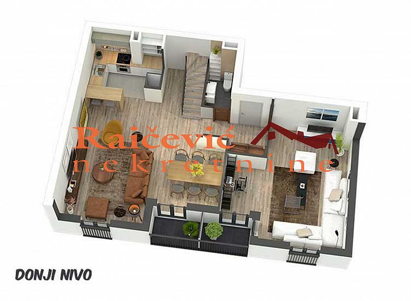 Petosoban stan na prodaju, Dušanovac, Beograd, 162m², 487.800 €
