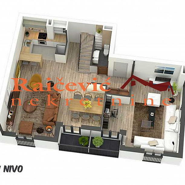 Petosoban stan na prodaju, Dušanovac, Beograd, 162m², 487.800 €