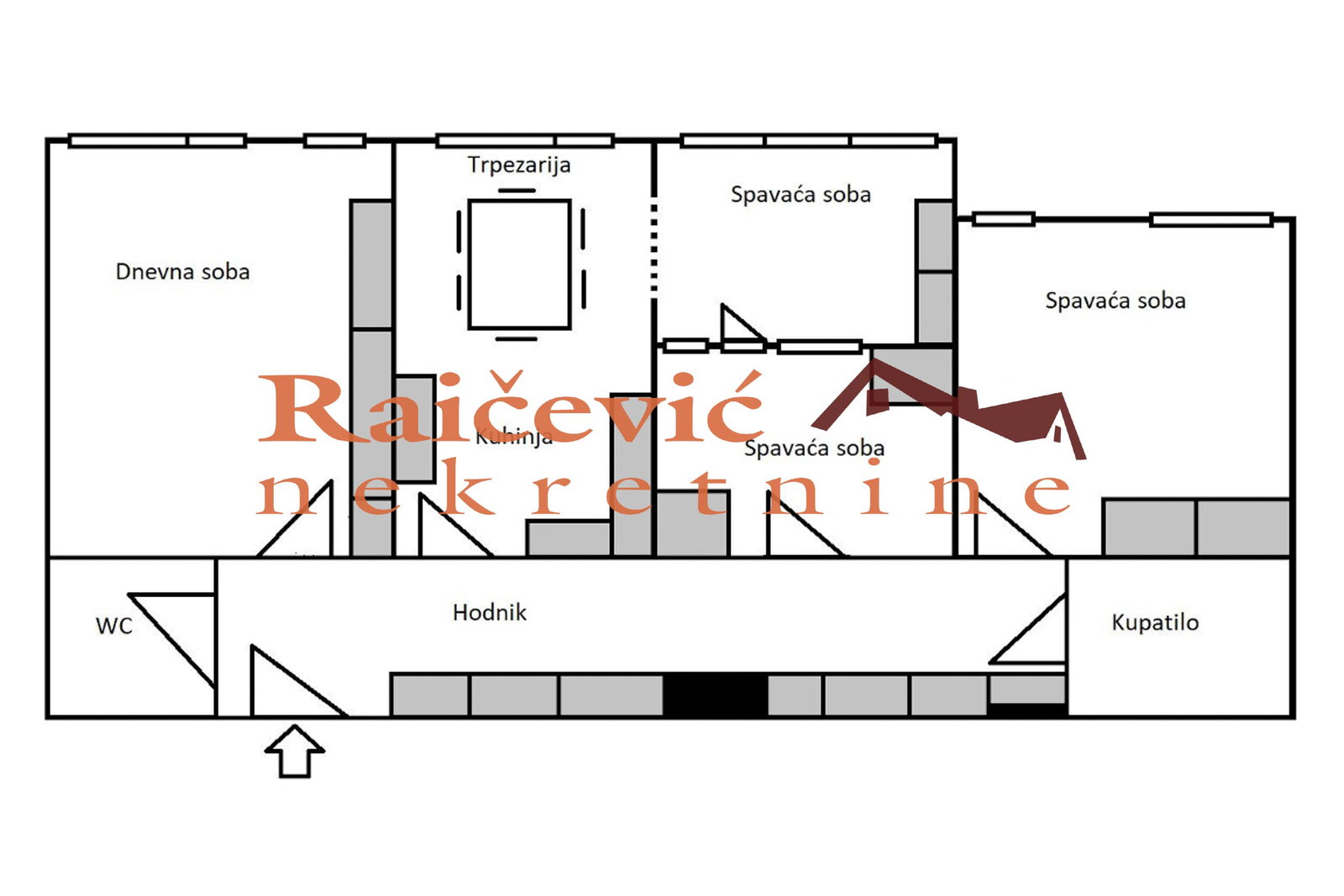 141689 Trosoban stan na prodaju, Blok 23, Beograd, 70m², 242.000 €