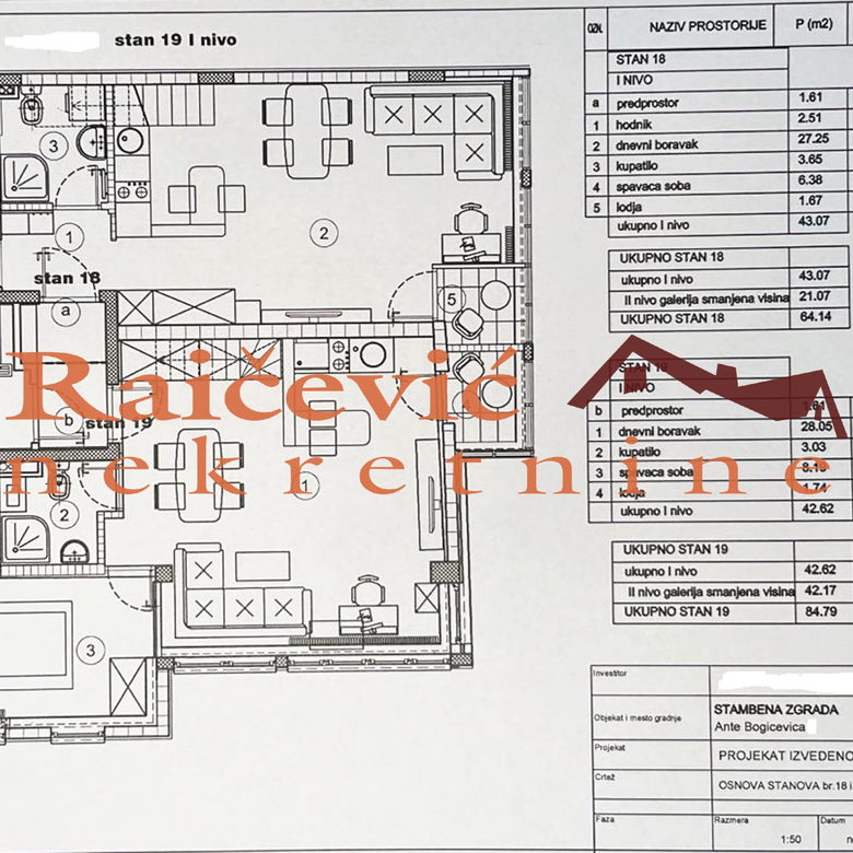Četvorosoban stan na prodaju, Lion, Beograd, 84m², 190.000 €