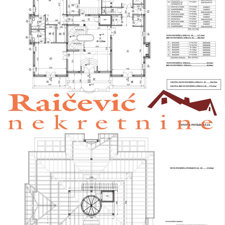 Kuća za izdavanje, Dedinje, Beograd, 1118m², 10.000 €/mes