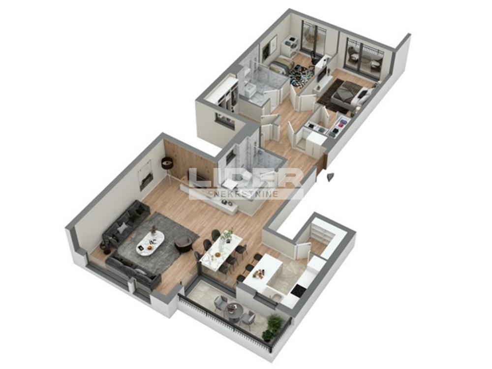 Stan Prodaja Beograd Stan Prodaja Beograd Karaburma 124 m2