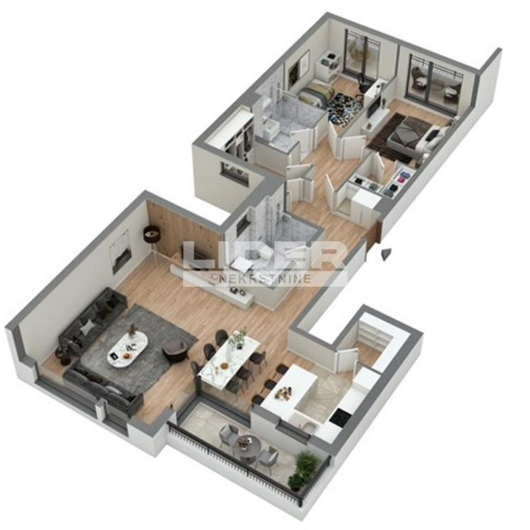 Stan Prodaja Beograd Karaburma 124 m2