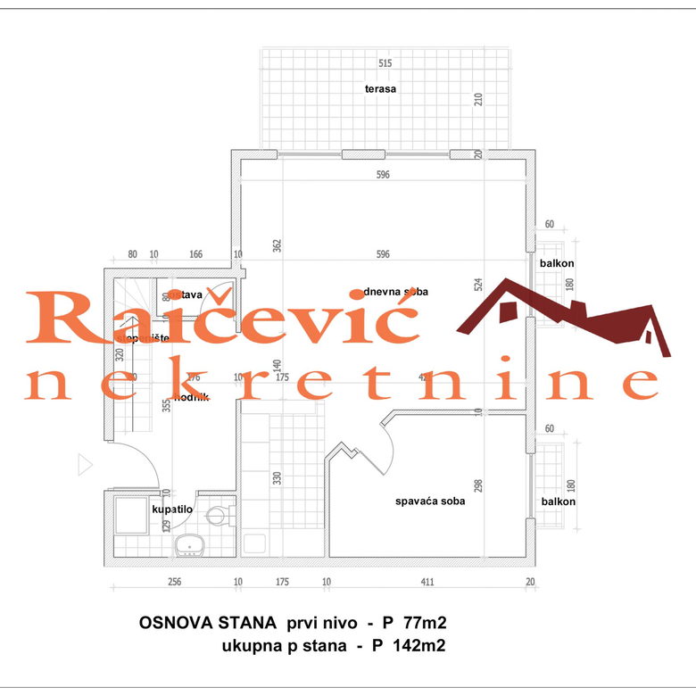Četvorosoban stan na prodaju, Dedinje, Beograd, 142m², 380.000 €