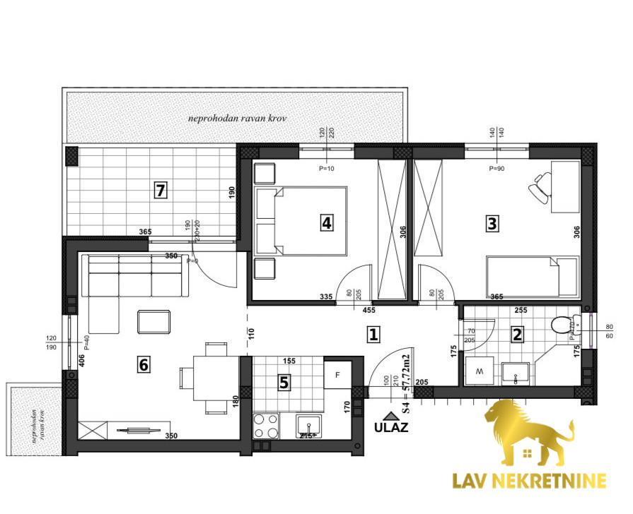 Stan Prodaja Novi Sad Stan Prodaja Novi Sad Veternička Rampa 56 m2