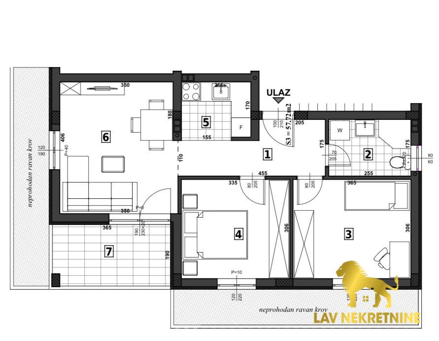 Stan Prodaja Novi Sad Stan Prodaja Novi Sad Veternička Rampa 56 m2