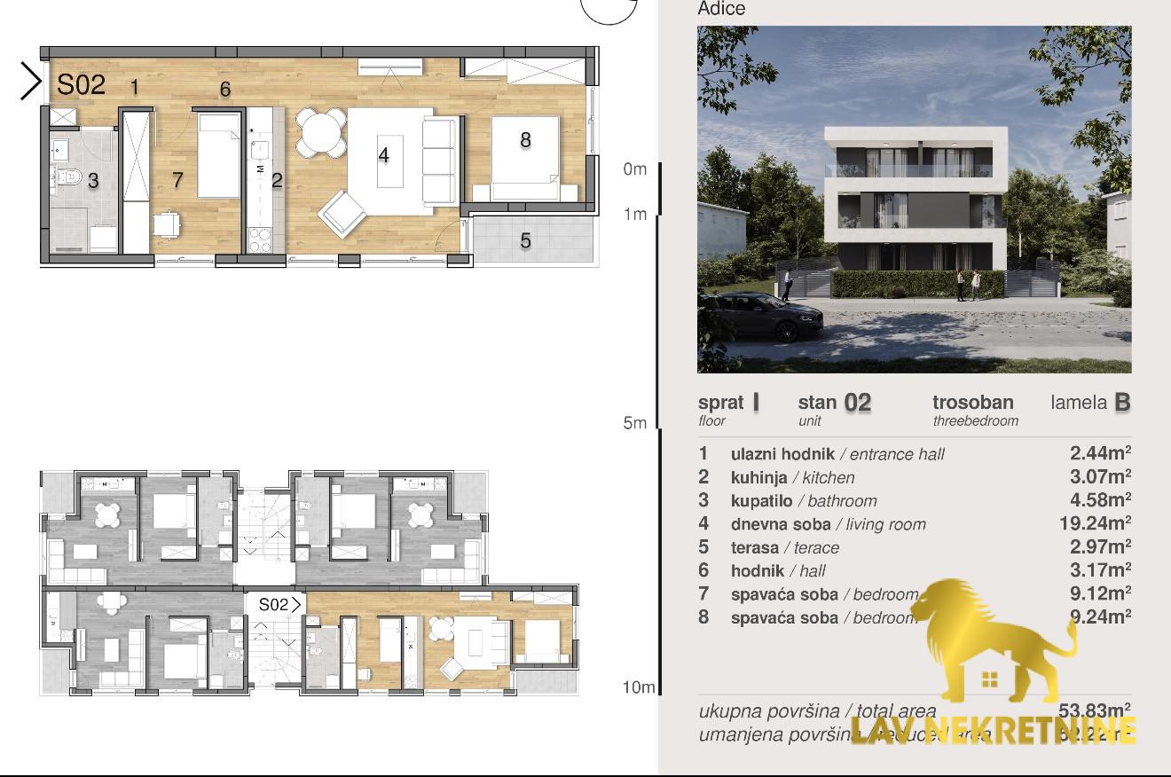 Stan Prodaja Novi Sad Stan Prodaja Novi Sad 53 m2