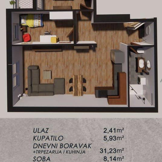 Stan Prodaja Bečej  64 m2
